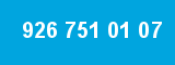 926 751 01 07